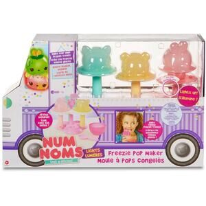 PACK OF 2 Num Noms Freezie Pop Maker Lights Up 3 molds and sticks
